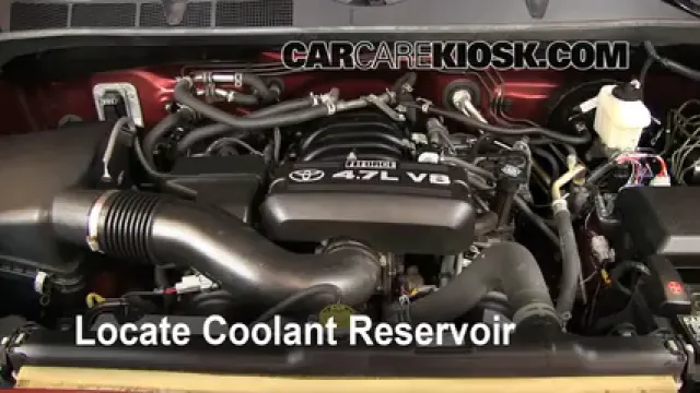 2008 Toyota Tundra SR5 4.7L V8 Crew Cab Pickup Antigel (Liquide de Refroidissement) Réparer les Fuites